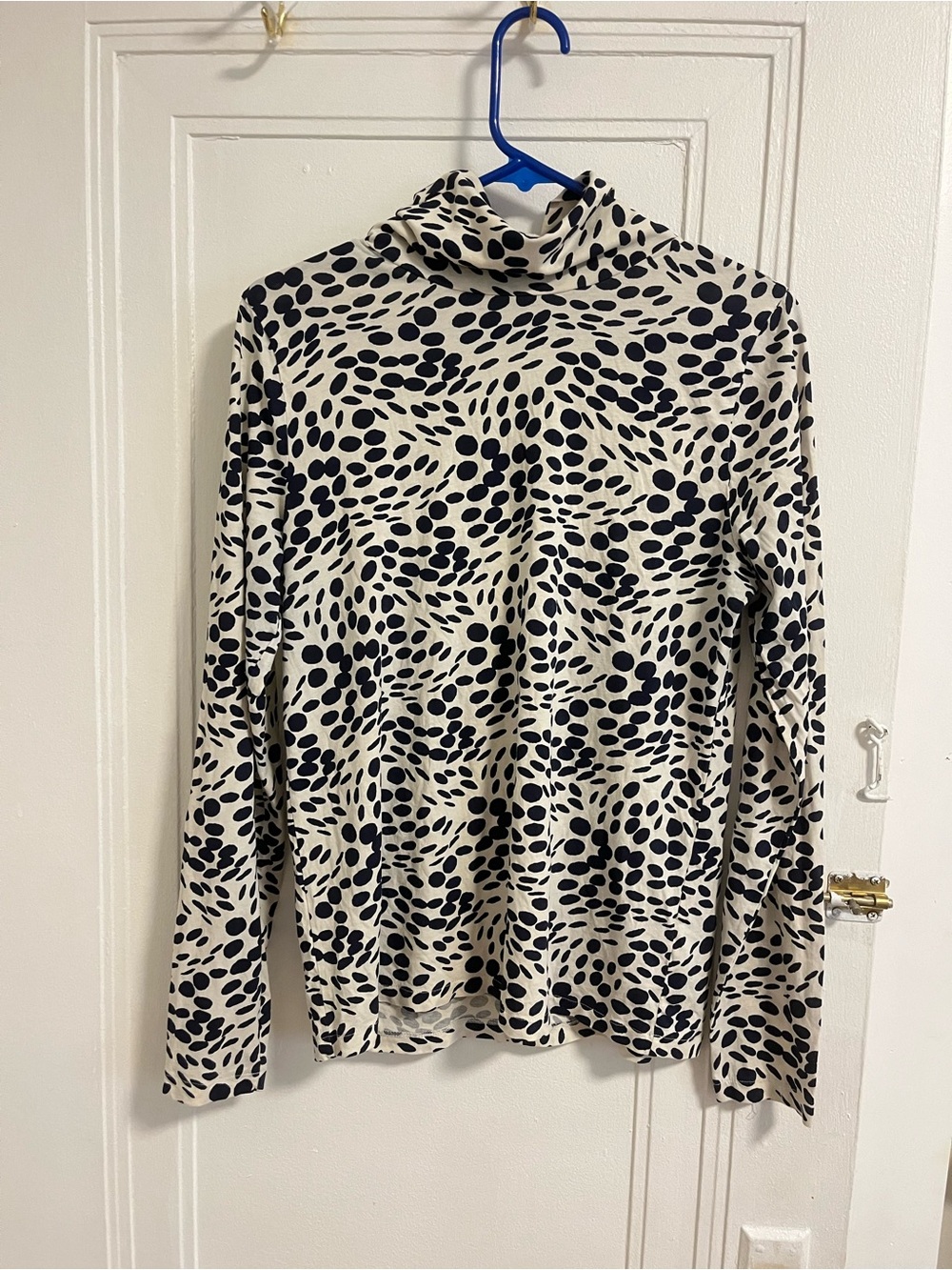J. Crew Cream Long Sleeve Turtleneck
